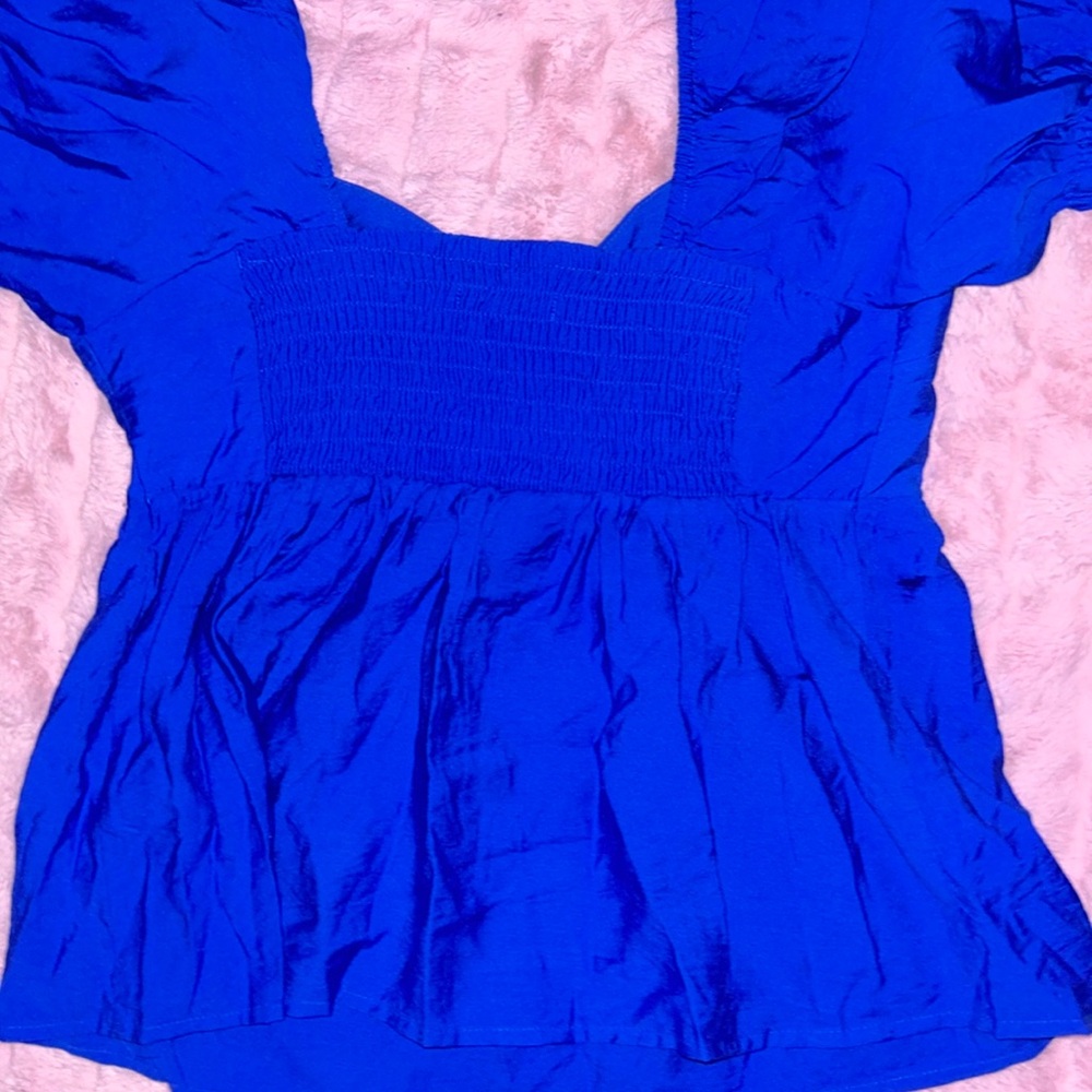 Blue blouse